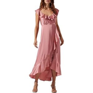 NWT ASTR Wilshire Wrap Dress